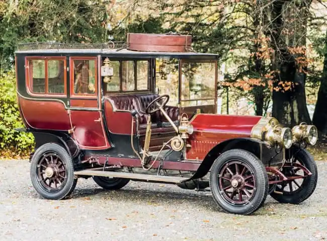 Una limusina Minerva Type K de 1907